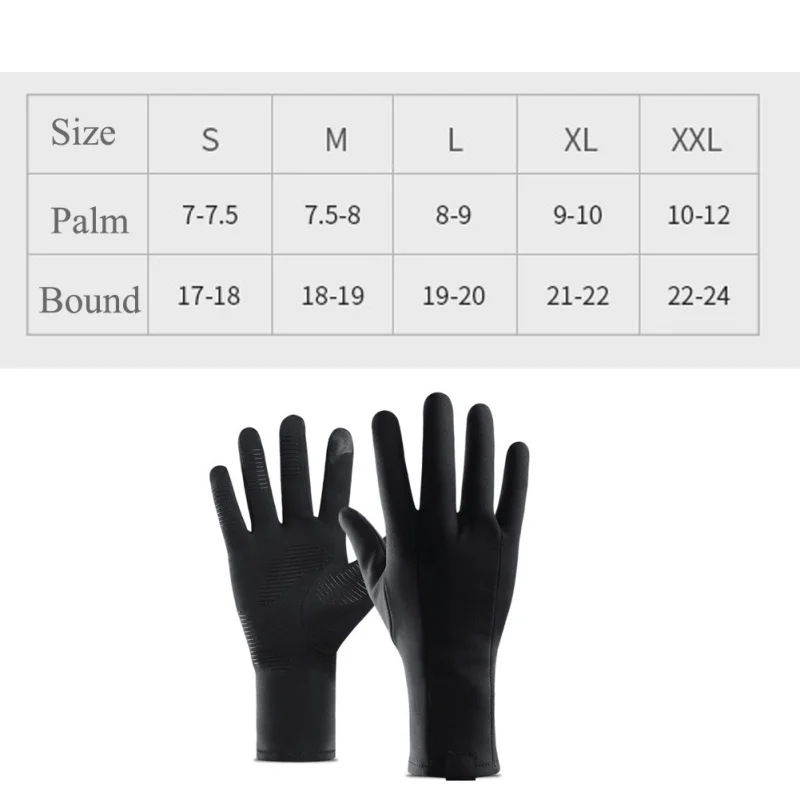 Outdoor Winter Warm Skiing Gloves Windproof Touchscreen Unisex Gloves Bike Climbing Outdoor Sports Polyester Hands Protector