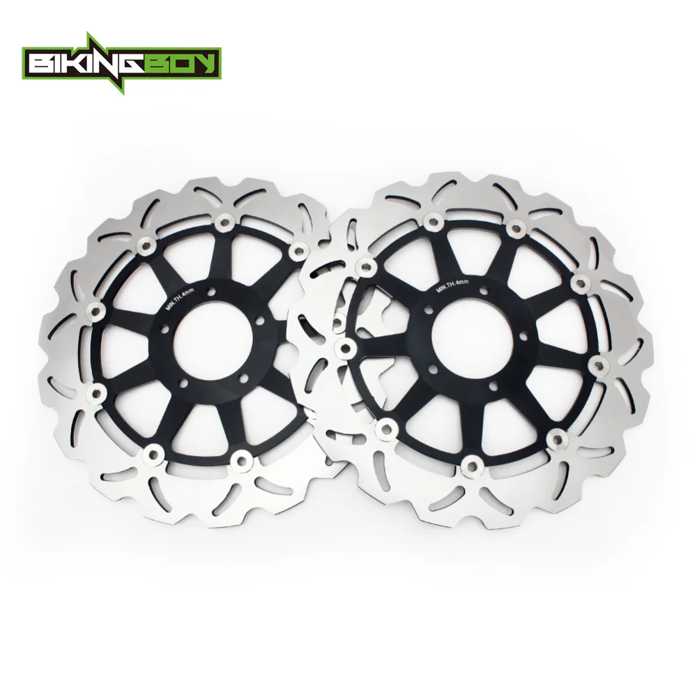 BIKINGBOY Front Brake Discs Rotors Disks For Monster 796 821 1100 Hypermotard 821 939 1200 Diavel 1200 Xdiavel 1262 S ABS 16-18