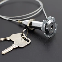 Garage door release key, garage door lock, emergency key release, release lock