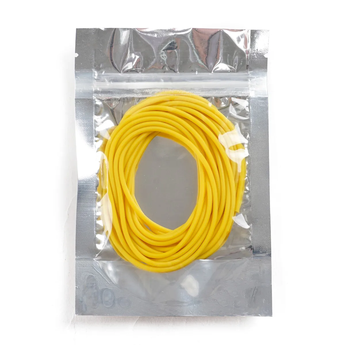 New 3m/6m/10m/20/50m Solid Core Pole Elastic Yellow Diameter 2.4mm Fishing Lines Latex Tube Retention Rope Fishing Tackles