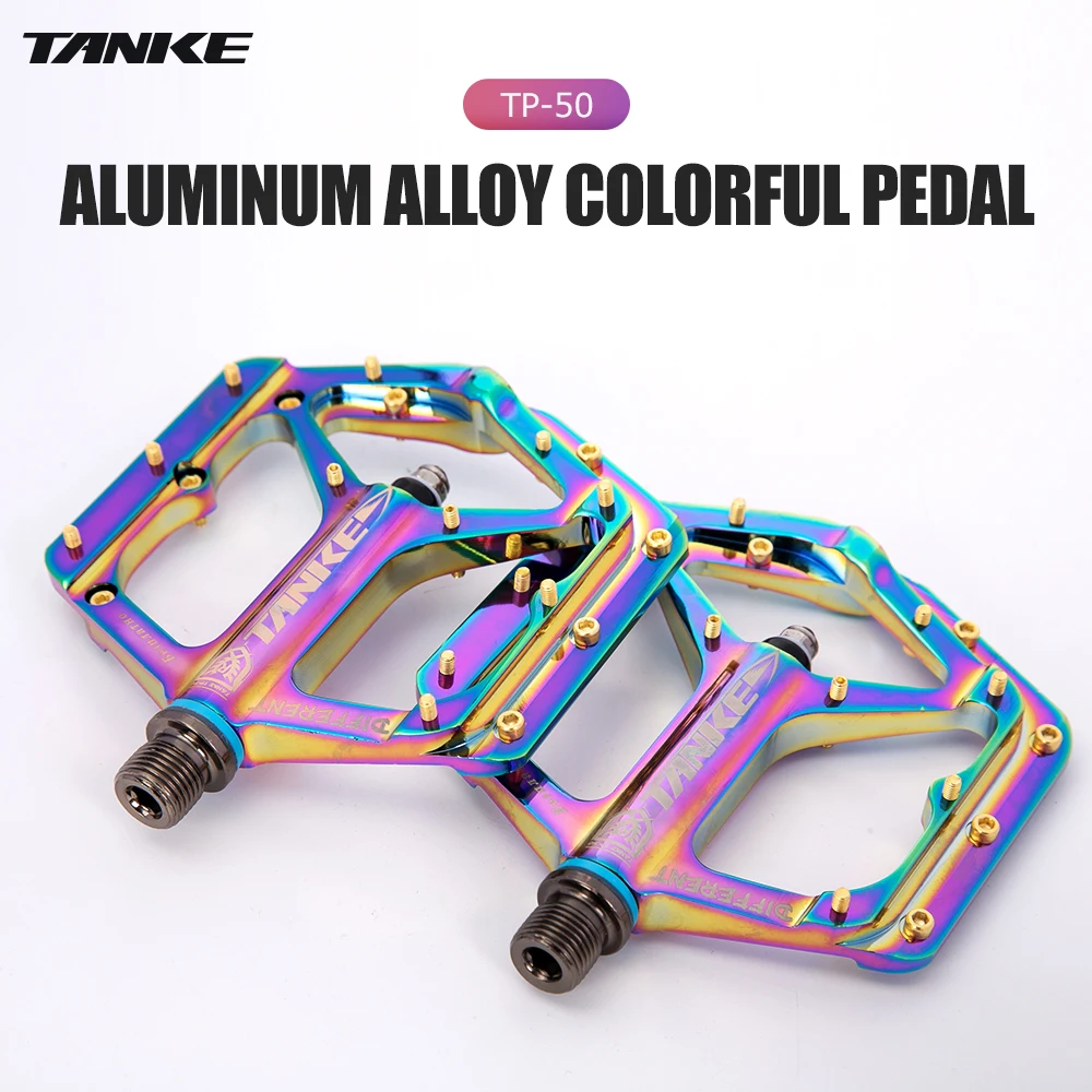 TANKE TP-50 Pedalen Sepeda MTB Aluminium Antislip Fietspedaal Fietspedaal Fietspedaal