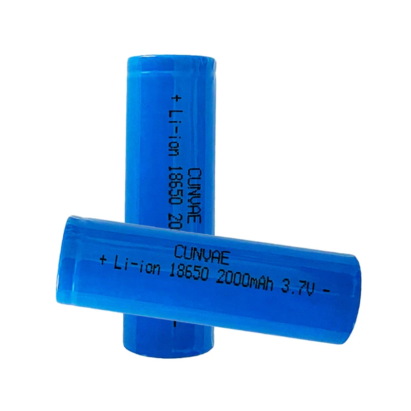 2pcs Hot Sale 100% Original INR18650-20E ICR18650 2000mAh 10A 3.7V Rechargeable Battery 18650 Batteries High Drain With Flat Top