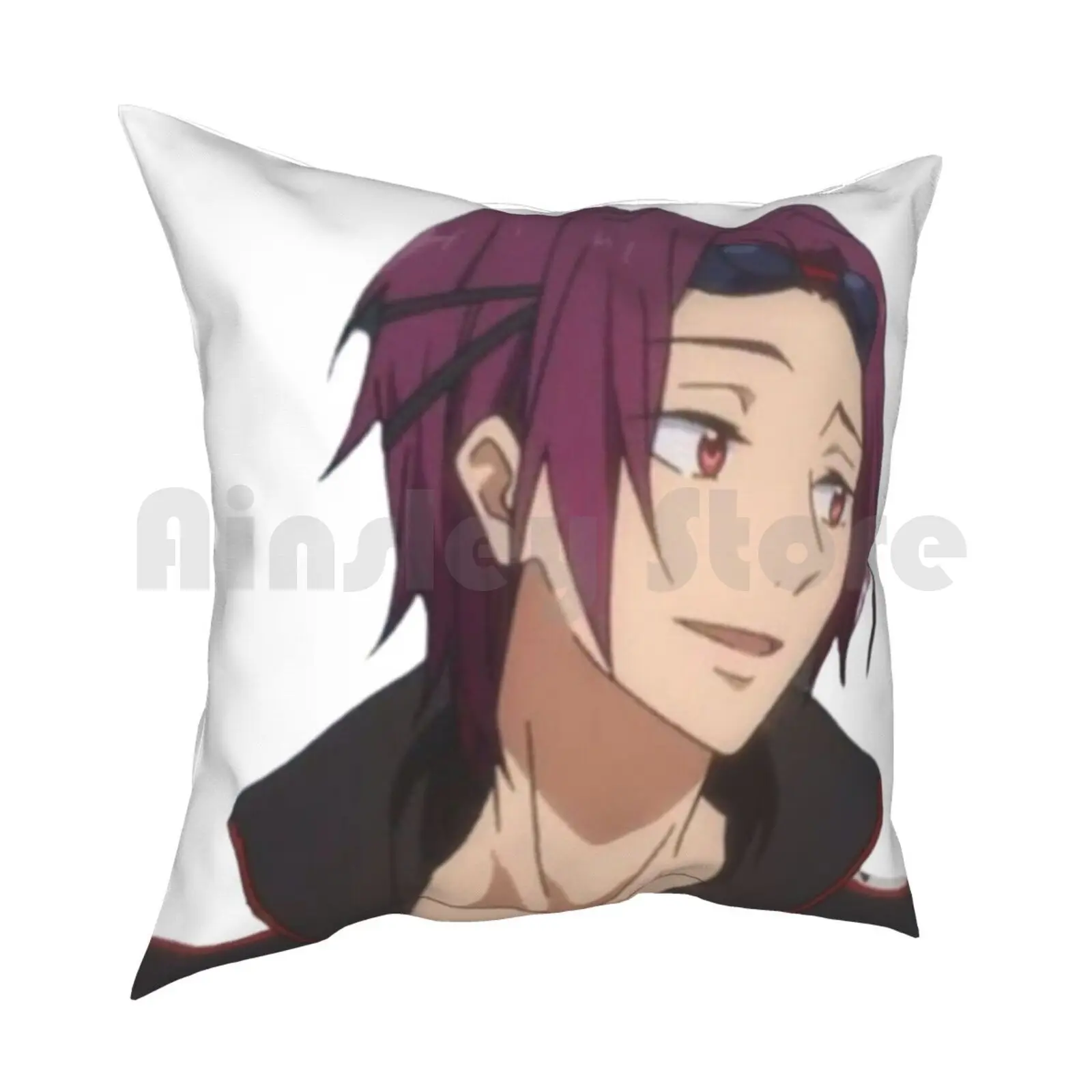 Rin From Free! Pillow Case Printed Home Soft Throw Pillow Rin Matusoka Rin Matsuoka Free Swimming Anime Manga Japanese