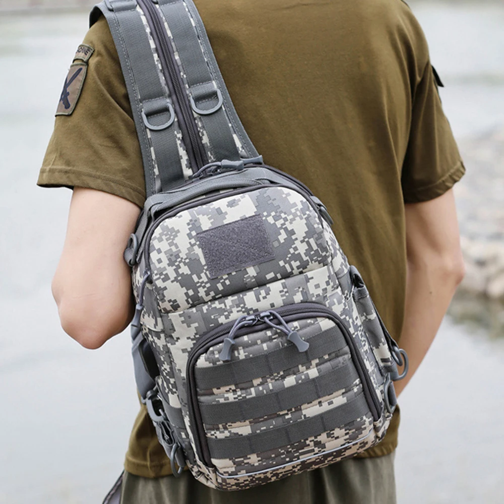 Hiking Trekking USB Backpack Sports Climbing Shoulder Chest Bags Tactical Camping Hunting Fishing Outdoor XA345Y