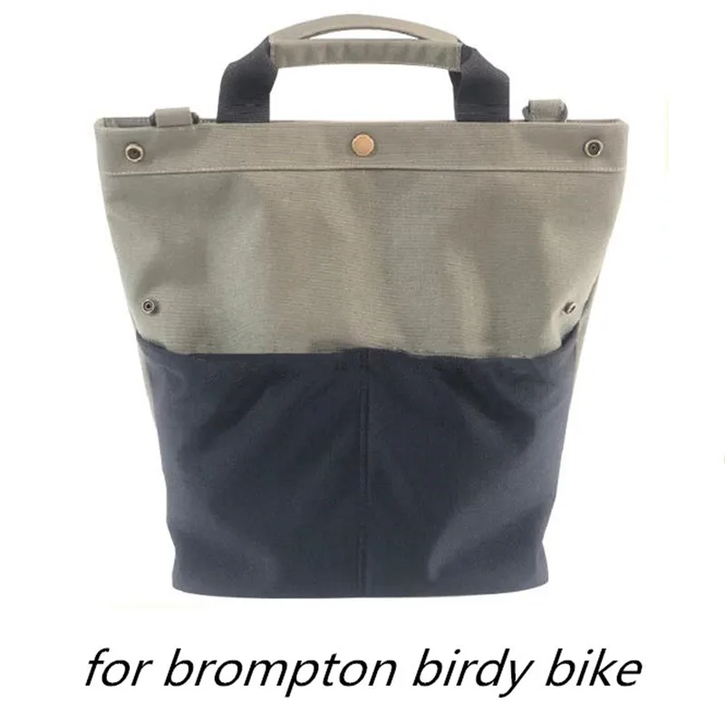 Folding bike carrier bag for brompton birdy litepro bike custom frame backpack roll top handbag