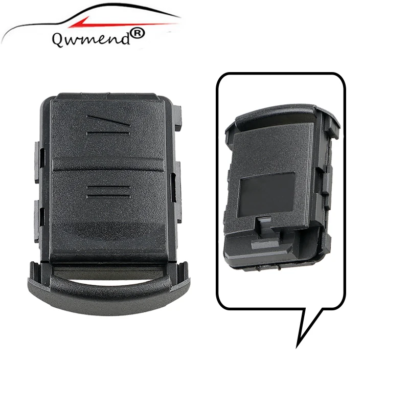 Carcasa de llave remota de coche de repuesto, 2 botones, llave de coche inteligente, funda Fob para Opel, Vauxhall, Corsa, c, Meriva, astra h, j, g,