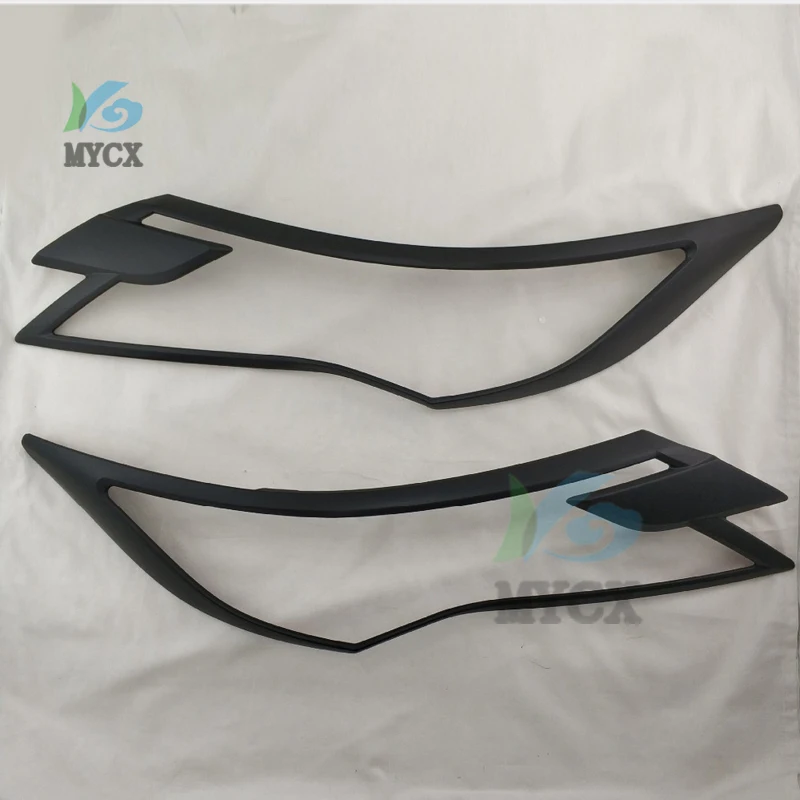 

2016-2017 for Mitsubishi Pajero Accessories Headlights Cover Decorative Trim For Mitsubishi Montero Pajero Sport Parts 2pcs