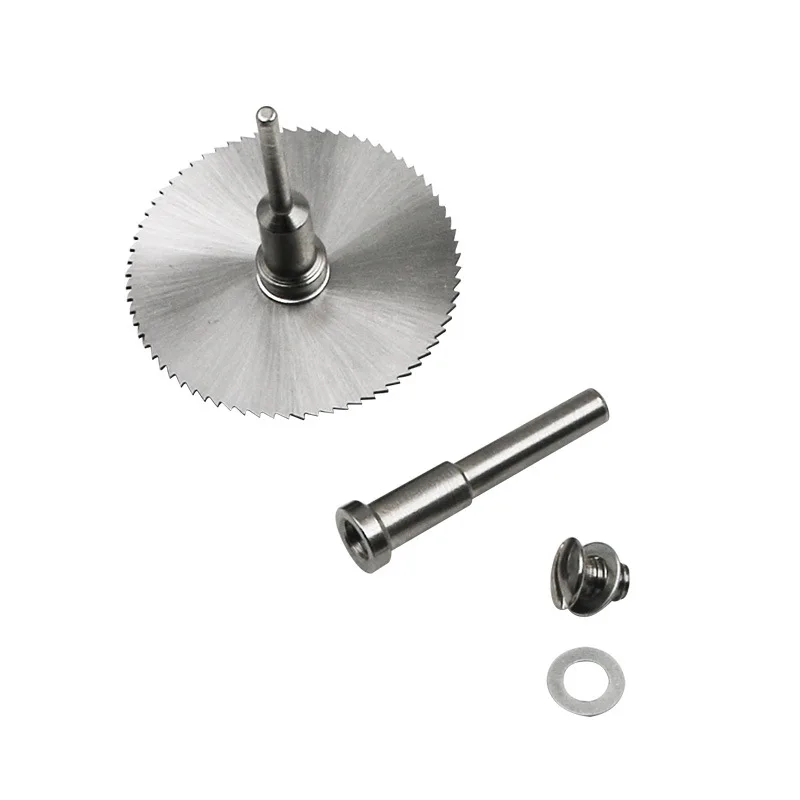 1PC 3.2มม./6มม.เครื่องมือโรตารี่ใบเลื่อยวงเดือนตัด Mandrel สำหรับ Dremel อุปกรณ์เสริมโรตารี่สูงเหล็กความเร็วสูง Extension Rod