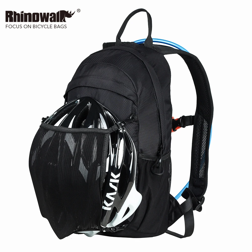 Rhinowalk Bicycle Bag Hydration Outdoor Camping Backpack Nylon Water Bladder helmet Bag For Cycling