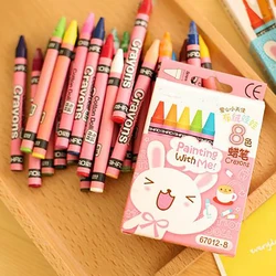 1 Set DIY 8/12/24 Color Pastel Pencil,Colorful Painting Crayons Graffiti Pencil, Kids Drawing Stationery Pen crayones de colores