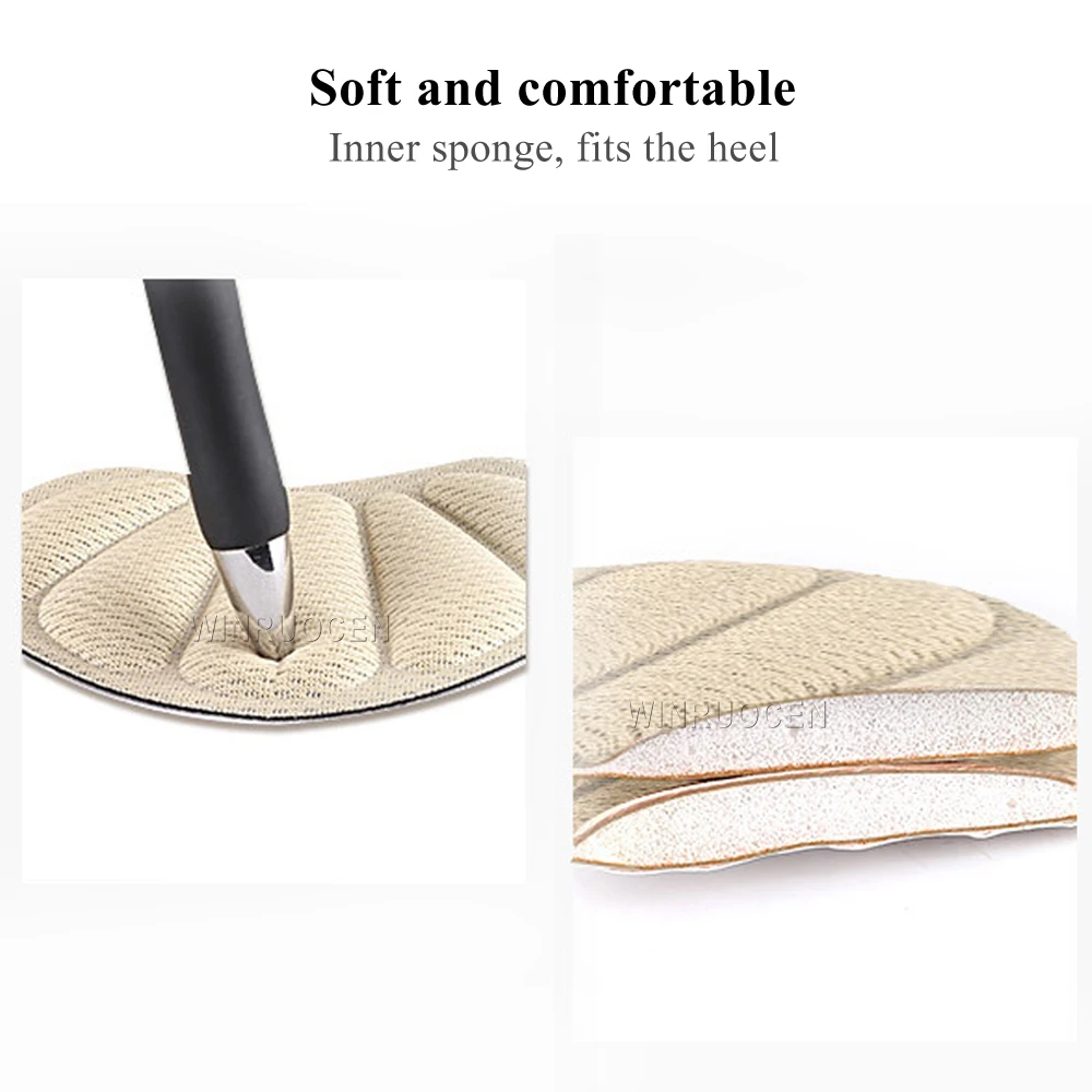 Soft Anti Slip Half Insoles Anti-dropping Sport Sneaker Heel Anti Blister Friction Insert  Liner Grips Self-Adhesive Pads