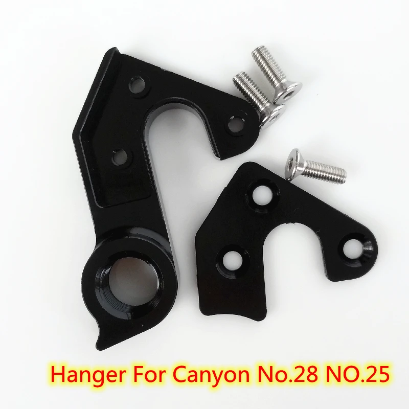 

5sets CNC Bicycle rear Derailleur hanger No.28 NO.25 for canyon Aeroad CF SLX canyon Ultimate CF Speedmax SLX frame mech dropout