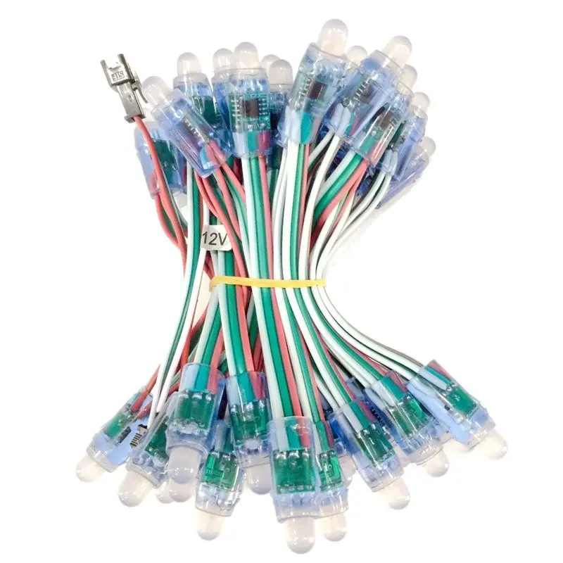 1000 Pcs Full Color WS2811 IC RGB Pixel LED Module Light Great for decoration advertising lights DC5V/12V