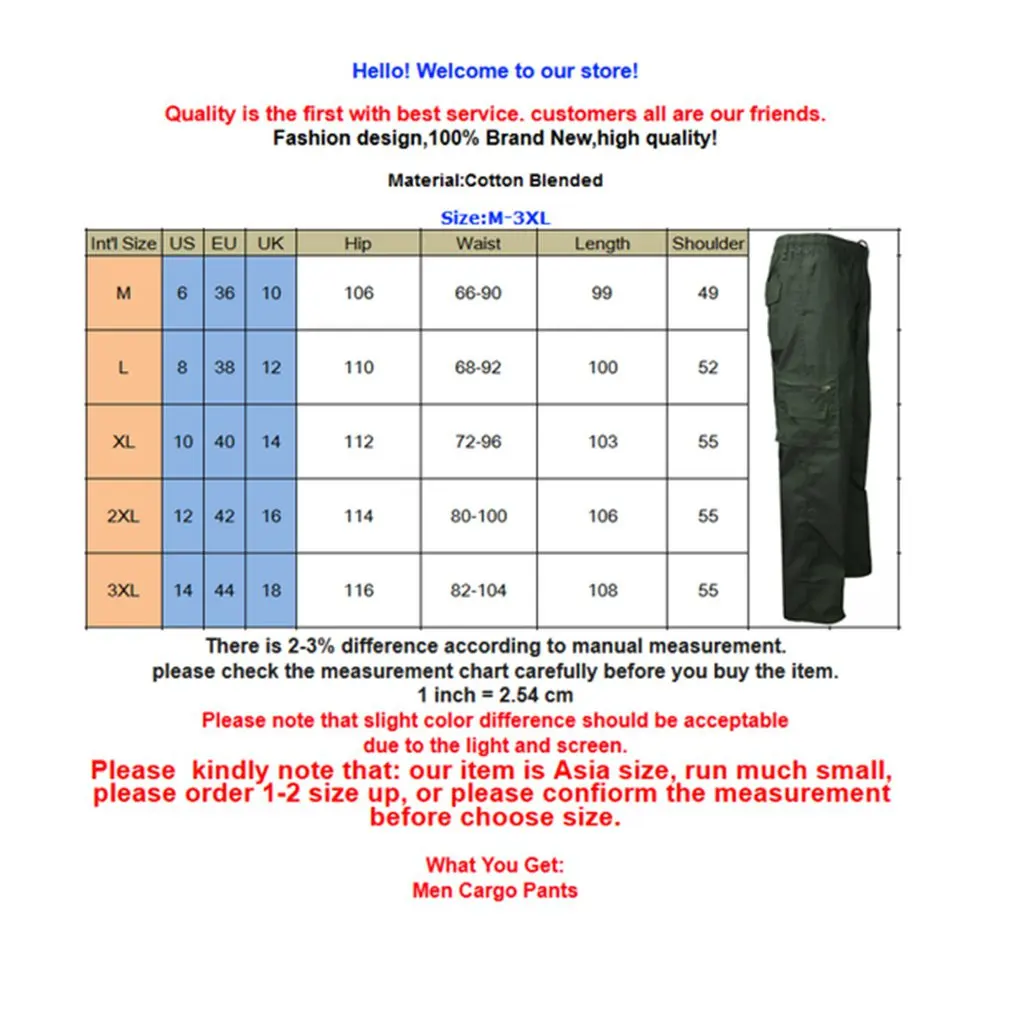 Mens Cargo Pants Men New Cotton Male Hip Hop Japanese Streetwear Vintage Trousers Jogging Pants