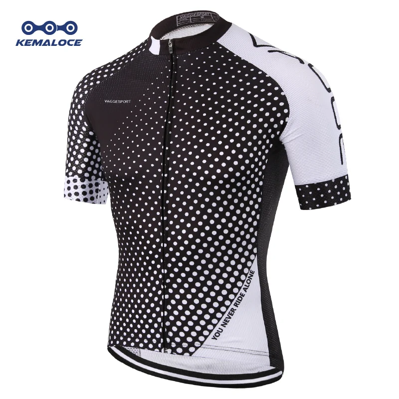 KEMALOCE Cycling Jersey Coolmax Plain MTB Equipment Retro Pro Bike Shirts Dry Fit Cool High Visibility Cyclist Clothing Shirts