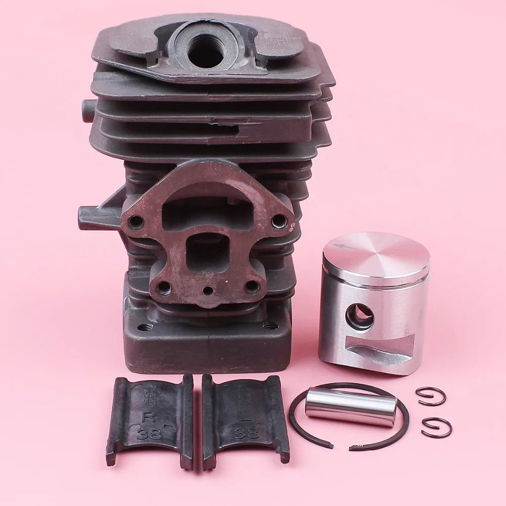 Adefol 39 مللي متر حلقة مكبس أسطوانية دبوس بحلقة إحكام Kit For Husqvarna 235 236 236E 240 240E قطع غيار المنشار 545050417 бензопила