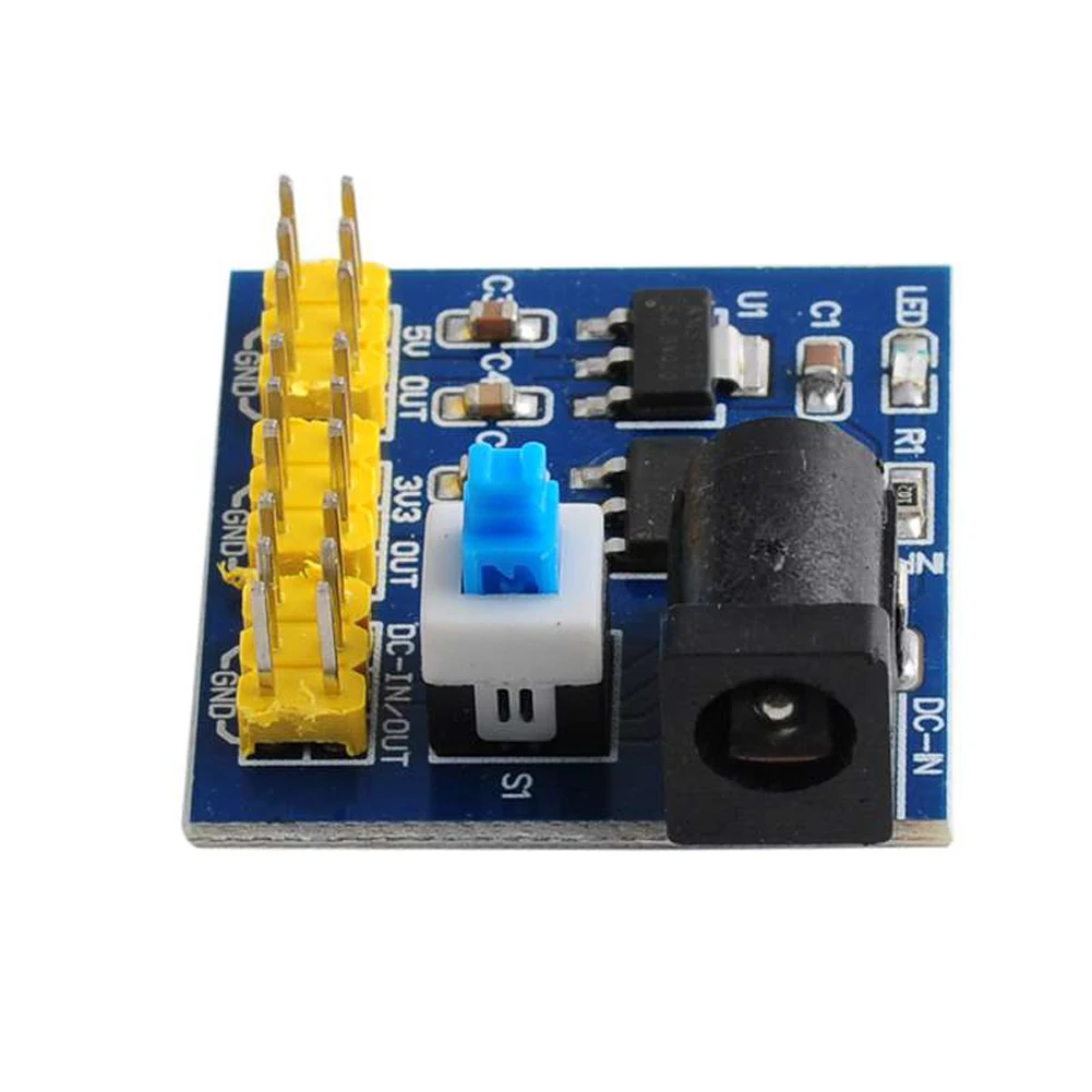 Conversione multipla di tensione di uscita del modulo 3.3V 5V 12V di potere di 20pcs DC-DC 12V a 3.3V 5V