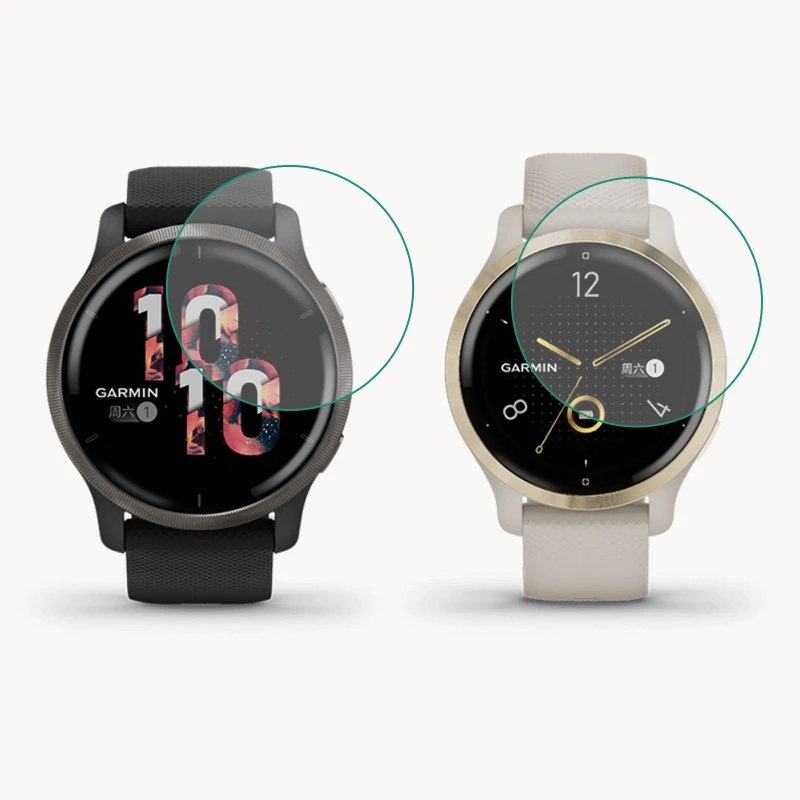 5個ソフトtpu透明の保護フィルムガードのためのガーミンvenu 2/2の腕時計Venu2スマートウォッチフルスクリーンプロテクターカバー保護