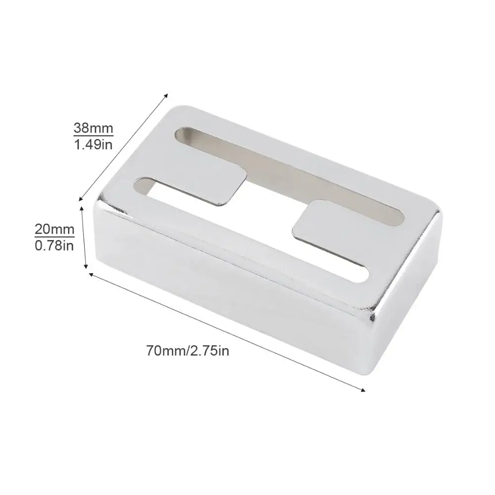 Elektro gitar Humbucker pikap bakır kapak açık tip LP gitar pikap bakır kapak