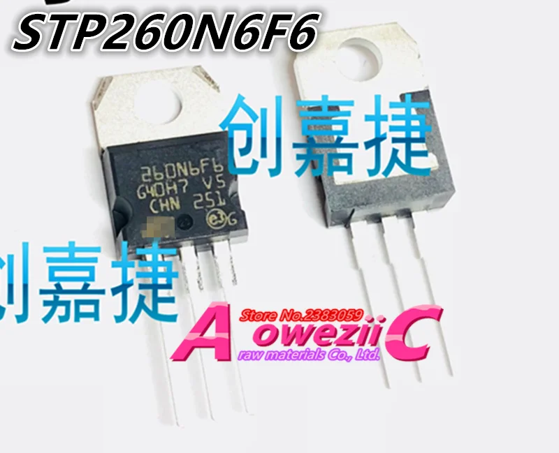 Aoweziic  100% new imported original STP260N6F6  P260N6F6 TO-220 All-N Channel FET 60V 120A