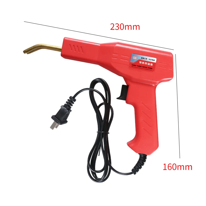 Plastic Welding Gun Heating Fuser Welder Machine Welding Nail Repair 4 Types Welding Wire Tool Car Bumper Repairing Hot Stapler