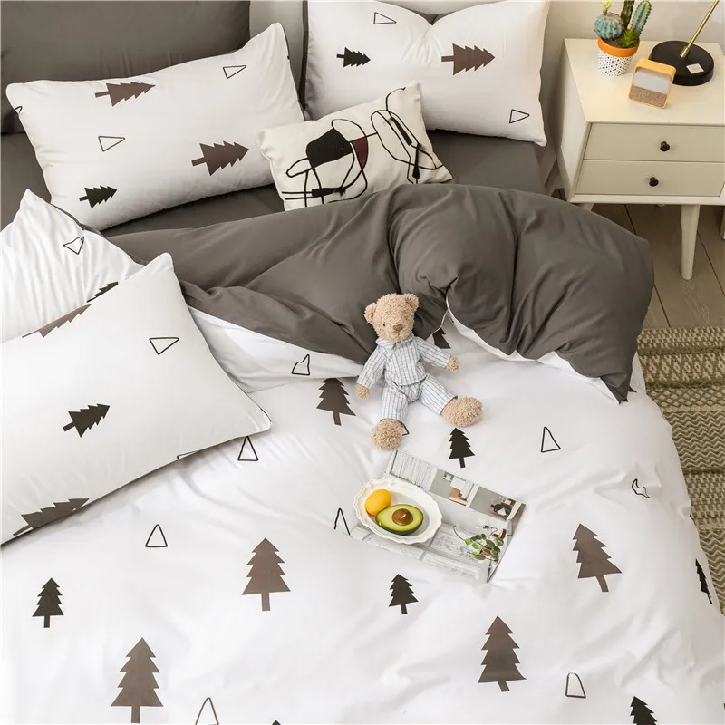 

Children Bed Duvet 240X220 Cartoon Bedding Set Quilt Cover With Pillowcase Kids Teens Bedroom Bed Linen Sheet