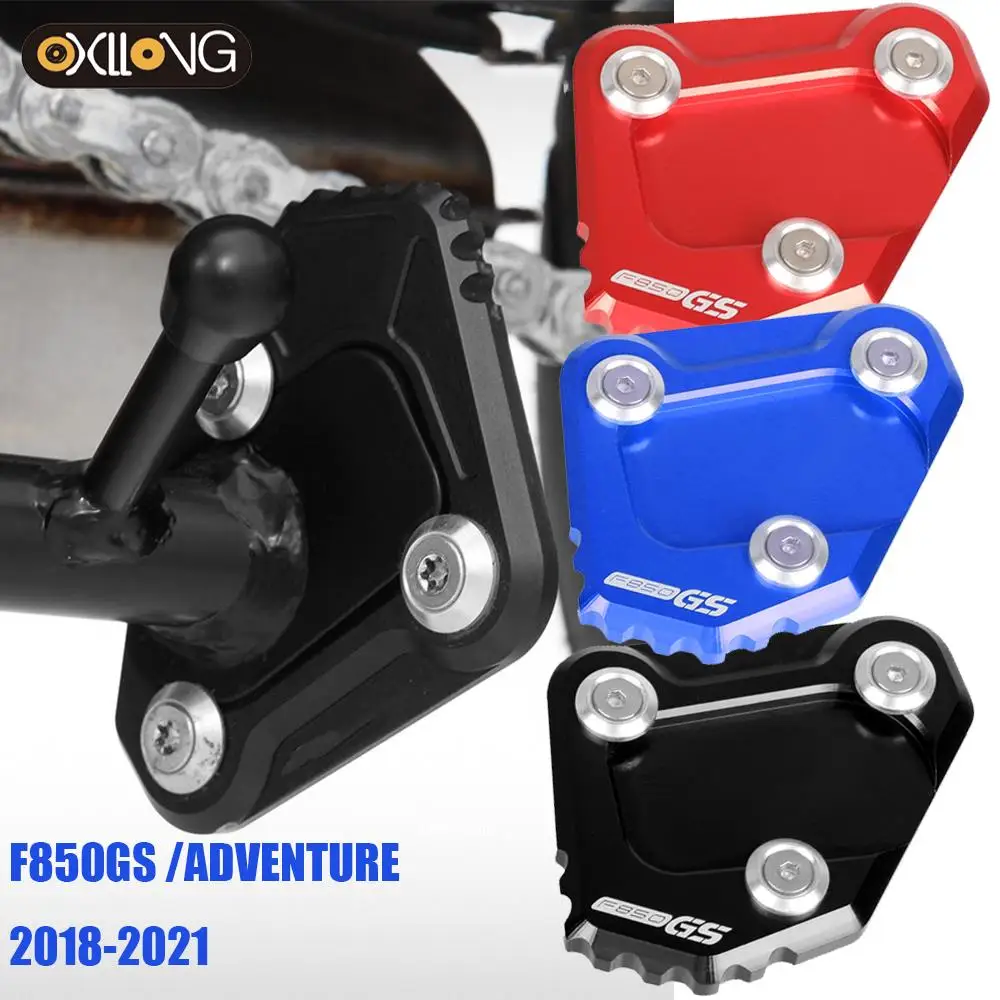 

Motorcycle Kickstand Side Stand Enlarge Extension Pad f850GS For BMW F 850 GS F850GS ADVENTURE F850 GS AV 2018 2019 2020 2021