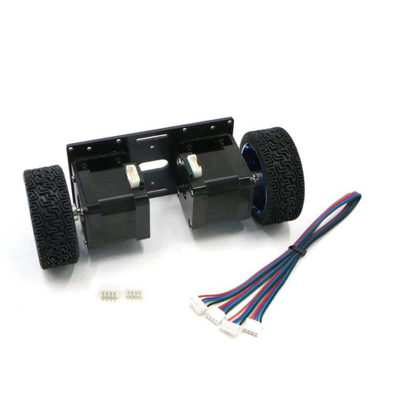 self balancing car Smart car chassis Balance car DIY kit Stepping version Without encoder