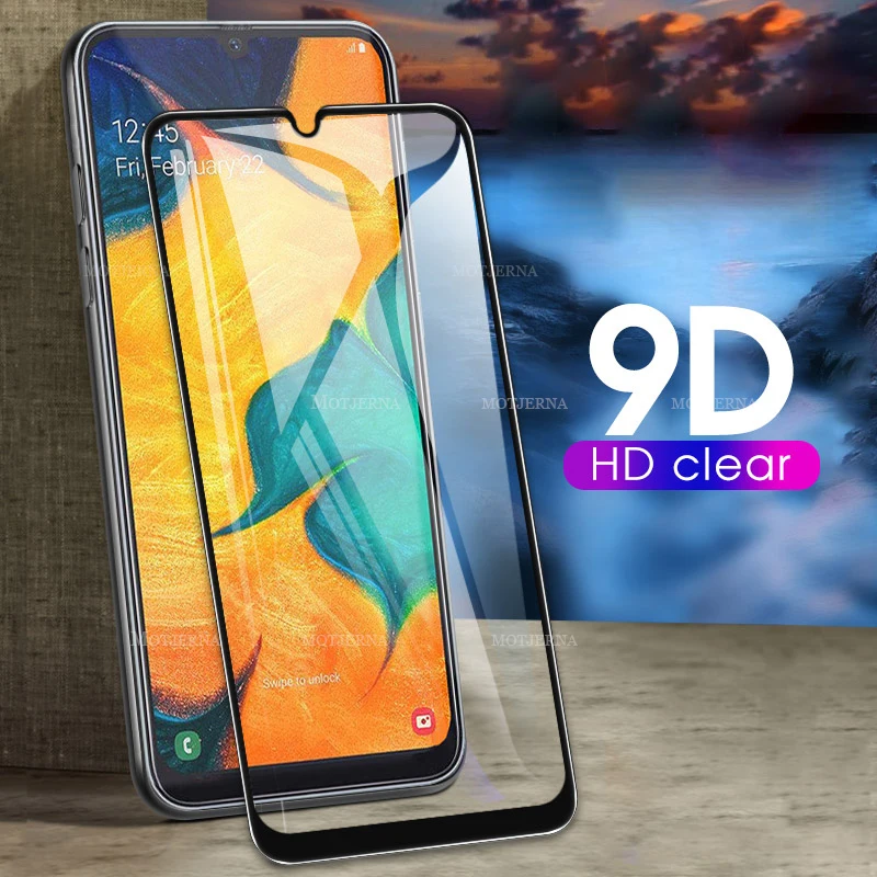 

9D Tempered Glass For Samsung Galaxy A30S A30 A50 A50S A54 A34 A14 A32 A33 M52 A51 A70 A52 A72 A53 A13 A22 A10s Protective Film