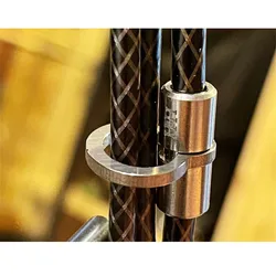 Bicycle brake variable tube collection buckle for brompton birdy bike parts MTB road bike cable line buckle clip titanium alloy