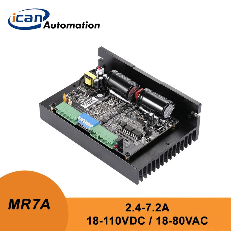 

ICAN Nema34 2.4-7.2A 18-80VAC 18-110VDC Step Motor Driver