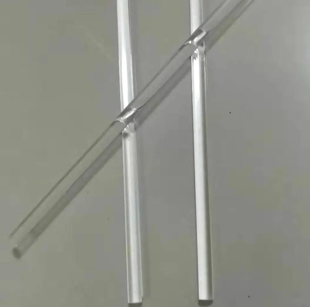 12mm do 20mm kwarcowy pręt o wysokiej czystości kwarcowy pręt kwarcowy do wytapiania, odlewania, badań naukowych akcesoria DIY