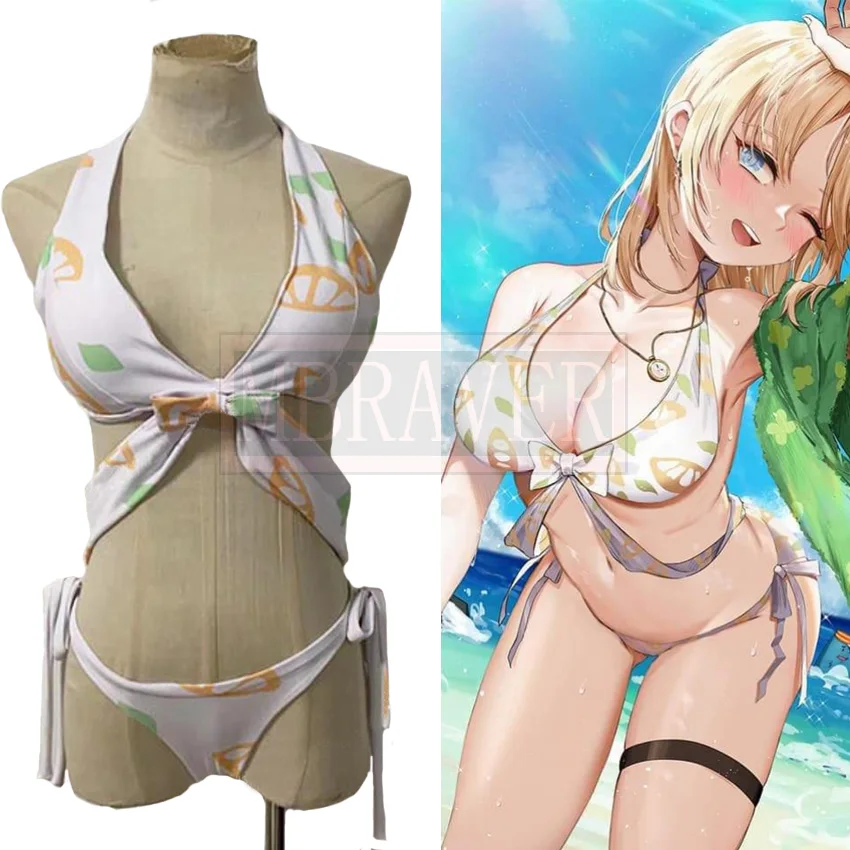 

Youtube Vtuber Hololive Amelia Watson Sexy Swimsuit Bikini Cosplay Costume Uniform Christmas Halloween Custom Made Any Size