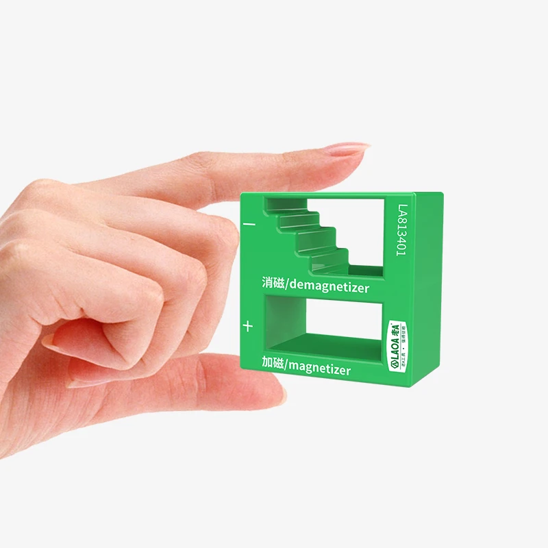 Cacciavite smagnetizzatore LAOA più dispositivo magnetico magnetizzatore per cacciavite Degausser a doppio uso