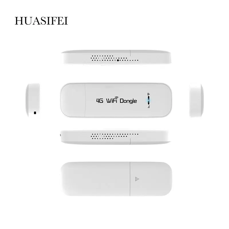 Wi fi sim kartlı router USB Modem ağ adaptörü SIM kartı destekler evrensel USB modem beyaz 4g WiFi yönlendirici modem