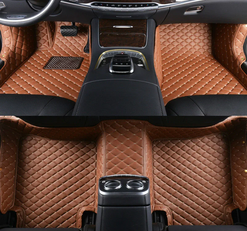 

Custom car floor mats for auto Jaguar XF XE XK XJ XJL F-PACE F-TYPE E-PACE XEL XFL I-PACE Tesla Model S Model X car accessories