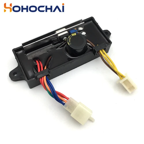 Imagen 1 del producto GTDK-AVR5-1W1C monofásico de 5KW, AVR5-1W8C Original AVR de doble uso para Generador de soldadura diésel, 10 cables