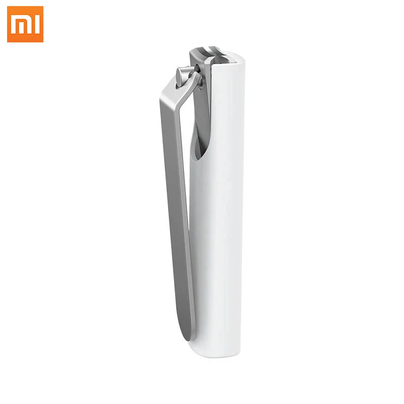 Xiaomi Mijia Stainless Steel Nail Clippers With Anti-splash Cover Trimmer Pedicure Care Nail Clippers Mi Professional File Tool