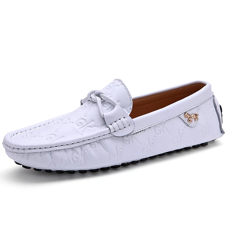 

Leather Men Shoes Casual Luxury Brand Formal Mens Penny Loafers Man Moccasins Italian Breathable Slip on Flats Male Boat Shoes