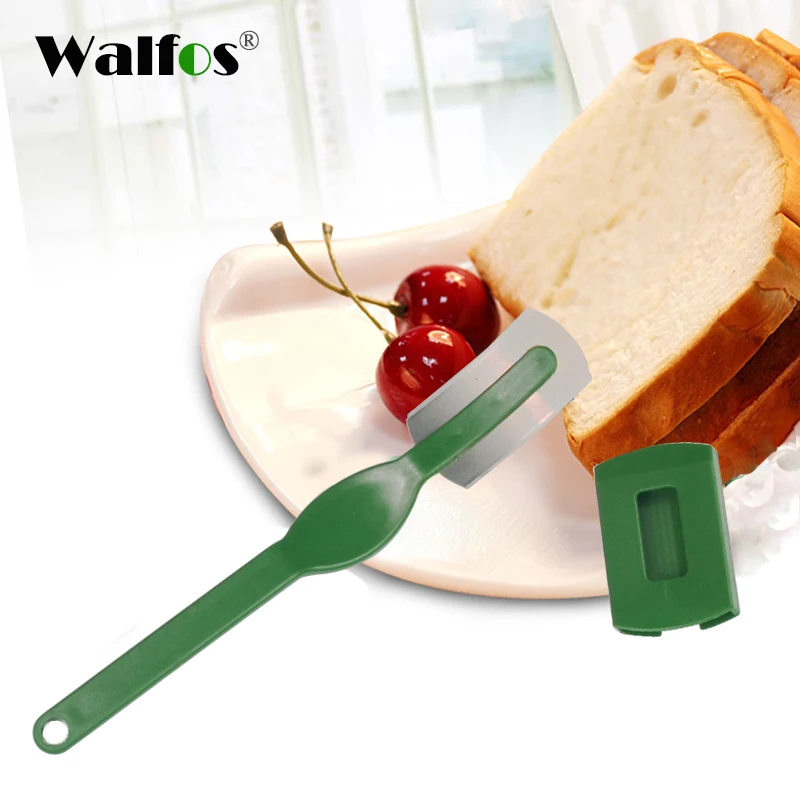 WALFOS  Original Brand High Quality Curve Arc Western-Style Knife For Baking Bread Baguette Cutting French Cutter Bagel Tools