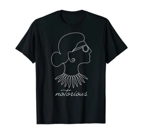 Notorious RBG Ruth Bader Ginsburg Justice Drawing T-Shirt