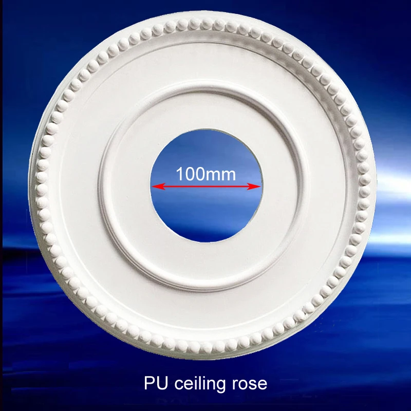 Chandelier Ceiling Plate Rosette PU decorative ceiling rose pendant light base decoration panel polyurethane medallion