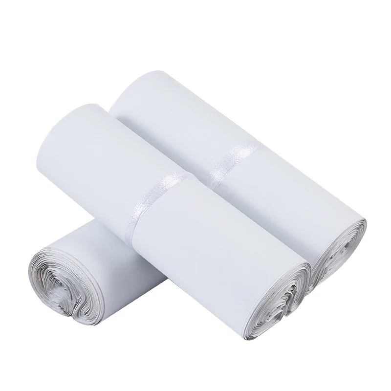 Saco Inplustop-branco do correio, 50pcs, eco-amigável, degradável, expresso, envelope, auto-selo, biodegradável, para a roupa, postal