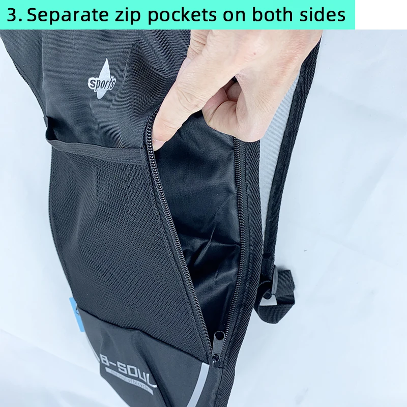 5L Outdoor Sport Cycling Backpack Camping Water Bag Storage Hydration Pack Pocket UltraLight Hiking Bike Riding Bladder Knapsack