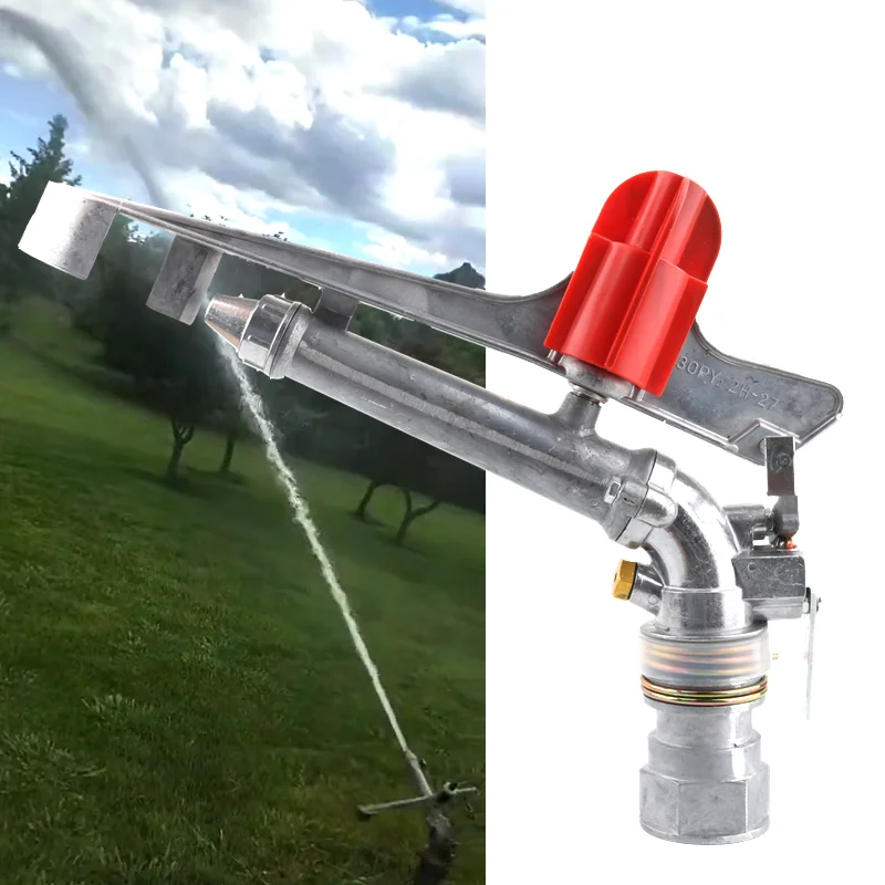 

1.5 Inch Thread Long Spray Distance Sprinkler Agriculture Lawn Garden Irrigation Watering Nozzles Watering Gun