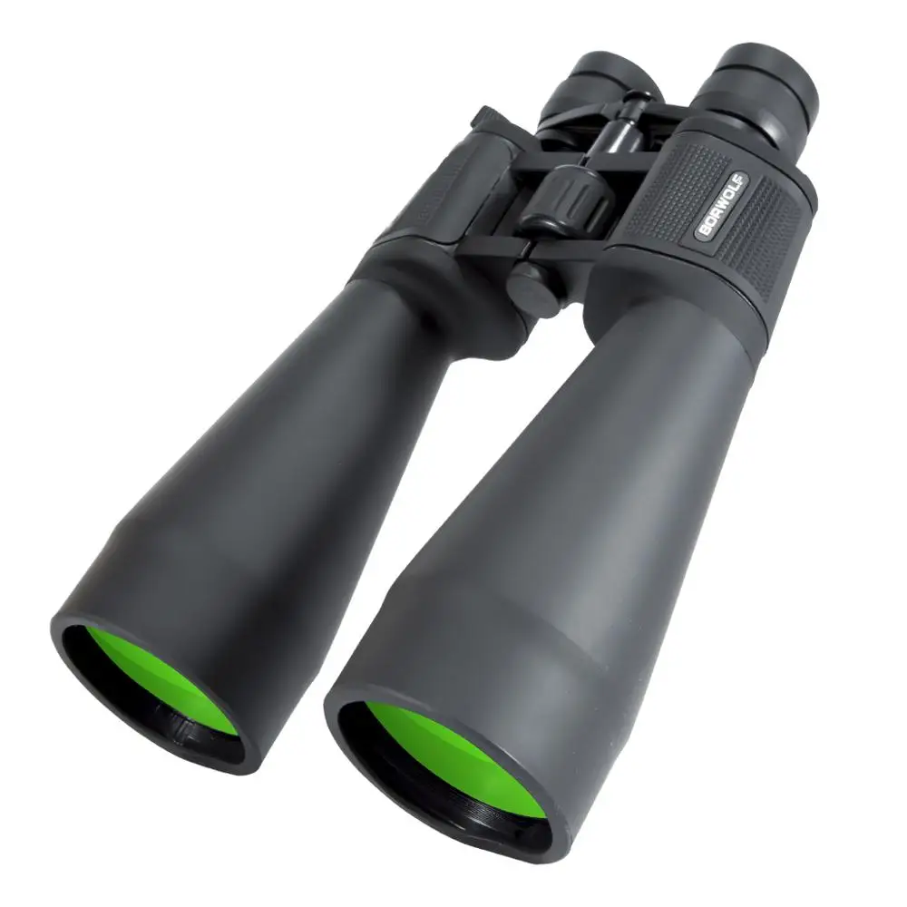 BORWOLF  20-60X70 Binoculars Telescope HD Light Night Vision Bak4 Prism Professional Zoom Powerful for Hunting Bird Watching