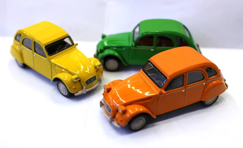 NEW 1/43 Scale 2CV Model Car Club 1979 Diecast Toys For Collection Gift