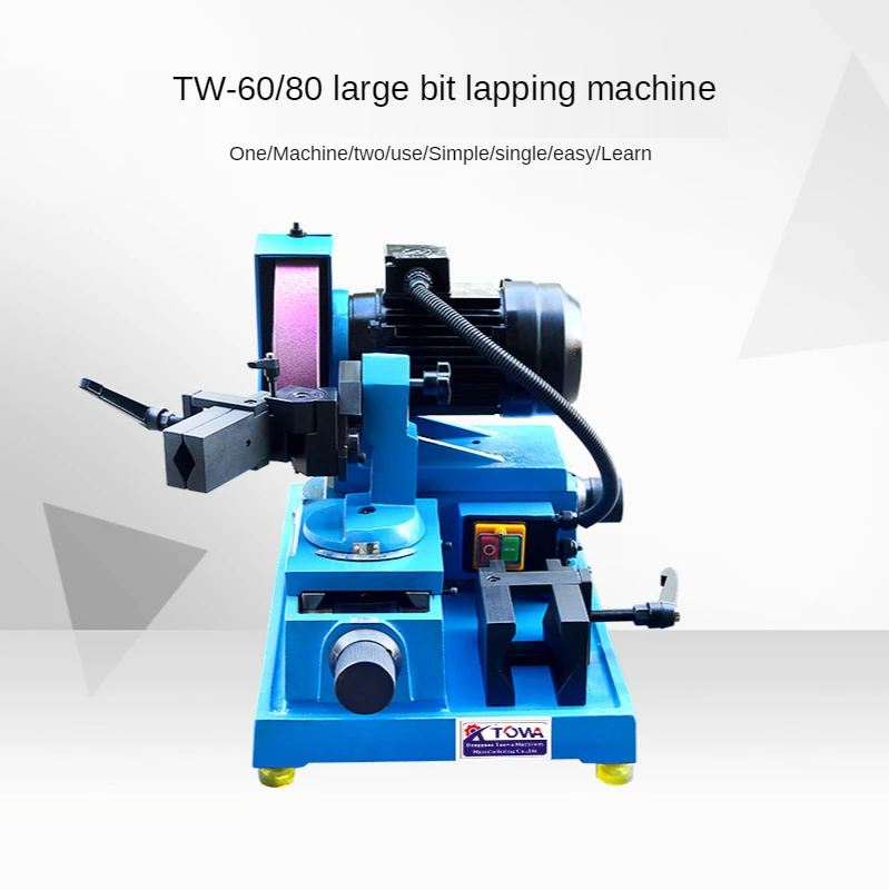 Large drill bit sharpener Multi-function drill bit sharpener TW-60/80 wide range taper shank drill bit sharpener