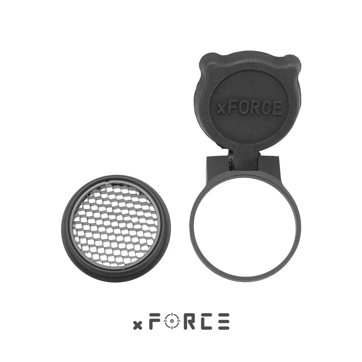 xForce Flip-up Cover with Killflash for XTSP Red Dot Sight , Black