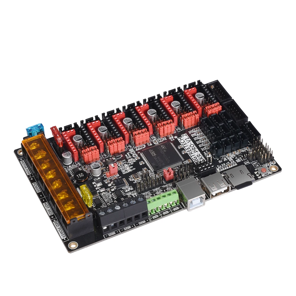 BIGTREETECH SKR PRO V1.2 32bit MotherBoard 3D Printer Parts TMC2208 TMC2209 TMC2130 SPI MKS GEN L RAMPS 1.4 SKR V1.4 Skr2 Kossel